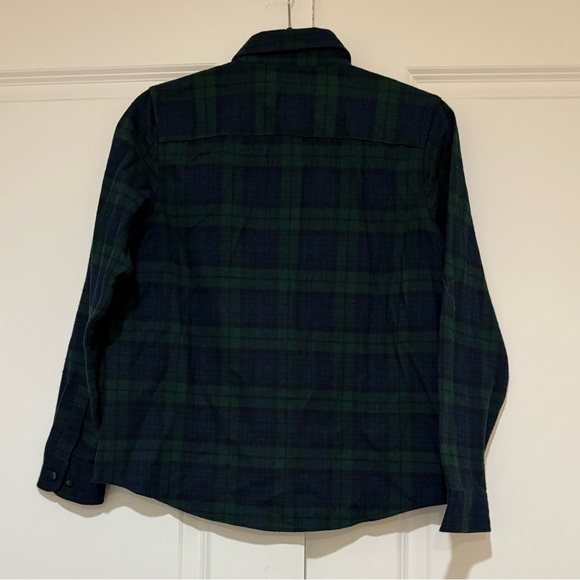 L.L. Bean Plaid Long Sleeve Flannel Sz XS Button Down Relaxed Fit - Picture 2 of 4
